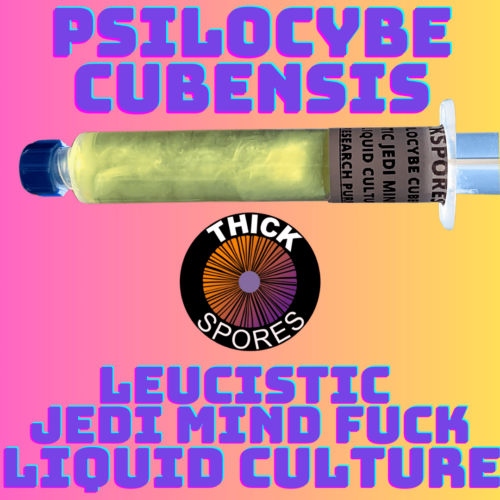 Leucistic Jedi Mind Fuck Liquid Culture Syringe