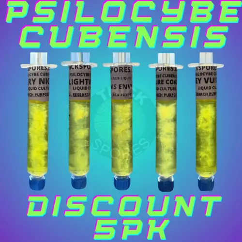 Discount 5Pack Liquid Culture Syringes