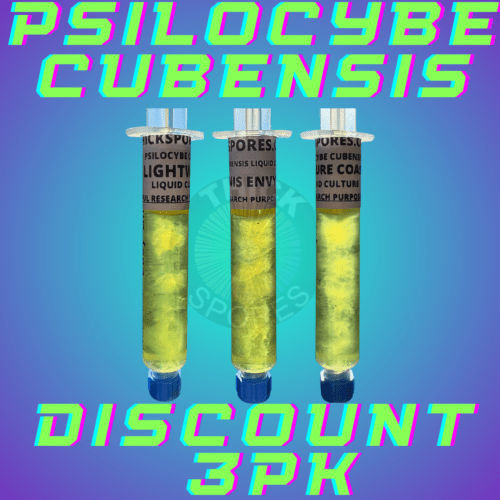 Discount 3 Pack Liquid Culture Syringes