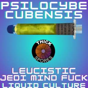 Leucistic Jedi Mind Fuck Liquid Culture Syringe