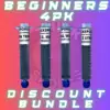 4 Pack Beginners 25% OFF Discounted Spore Syringe Bundle ($15.75 each)
