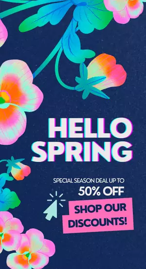 spring sale popup